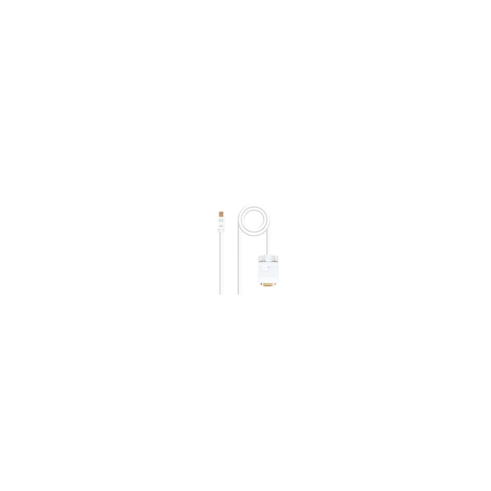 Nanocable Mini Dp/m A Vga/m 3m Blanco (10.15.4103)