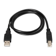 Cable Aisens Usb-a/m A Usb-b/m 1.8m Negro (a101-0006)