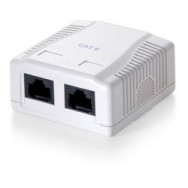 Roseta Equip 2xrj45/h Cat.6 Blanco (eq235212)