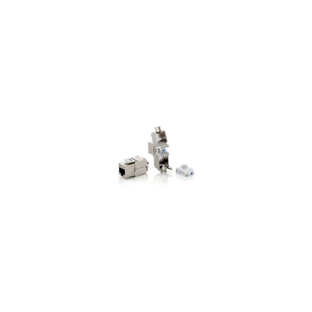 Conector Equip Rj45/h Cat.6a Kit 8 Metálico (eq767221)