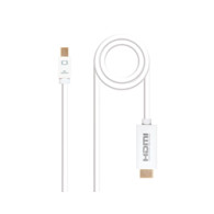 Nanocable Mini Dp/m A Hdmi/m 2m Blanco (10.15.4002)