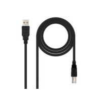 Nanocable Usb-a/m A Usb-b/m 1m Negro (10.01.0102-bk)