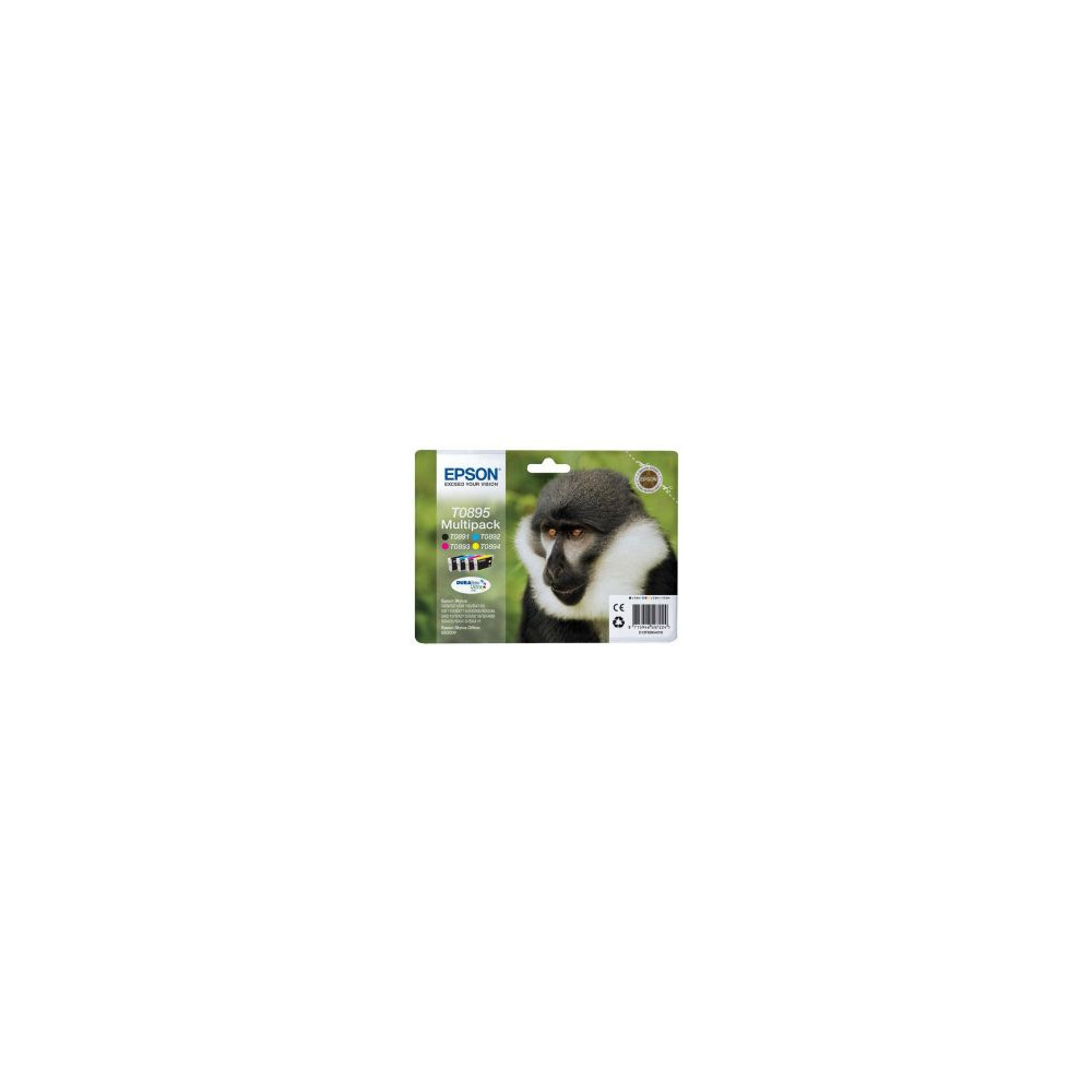 Tinta Epson Negro/tricolor S20 Mandril T0895