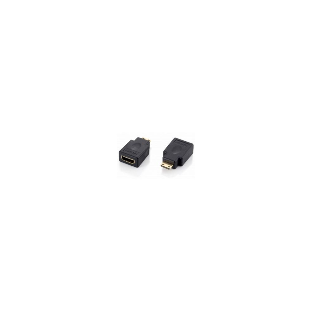 Adaptador Equip Hdmi A/m A Hdmi C/h Negro (eq118914)