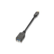 Nanocable Usb-c/m A Usb-a/h 15cm Negro (10.01.4201)