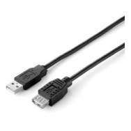 Cable Equip Usb-a/m A Usb-a/h 5m Negro (eq128852)