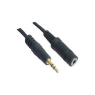 Nanocable Audio 3.5mm/m A 3.5mm/h 3m Negro (10.24.0203)