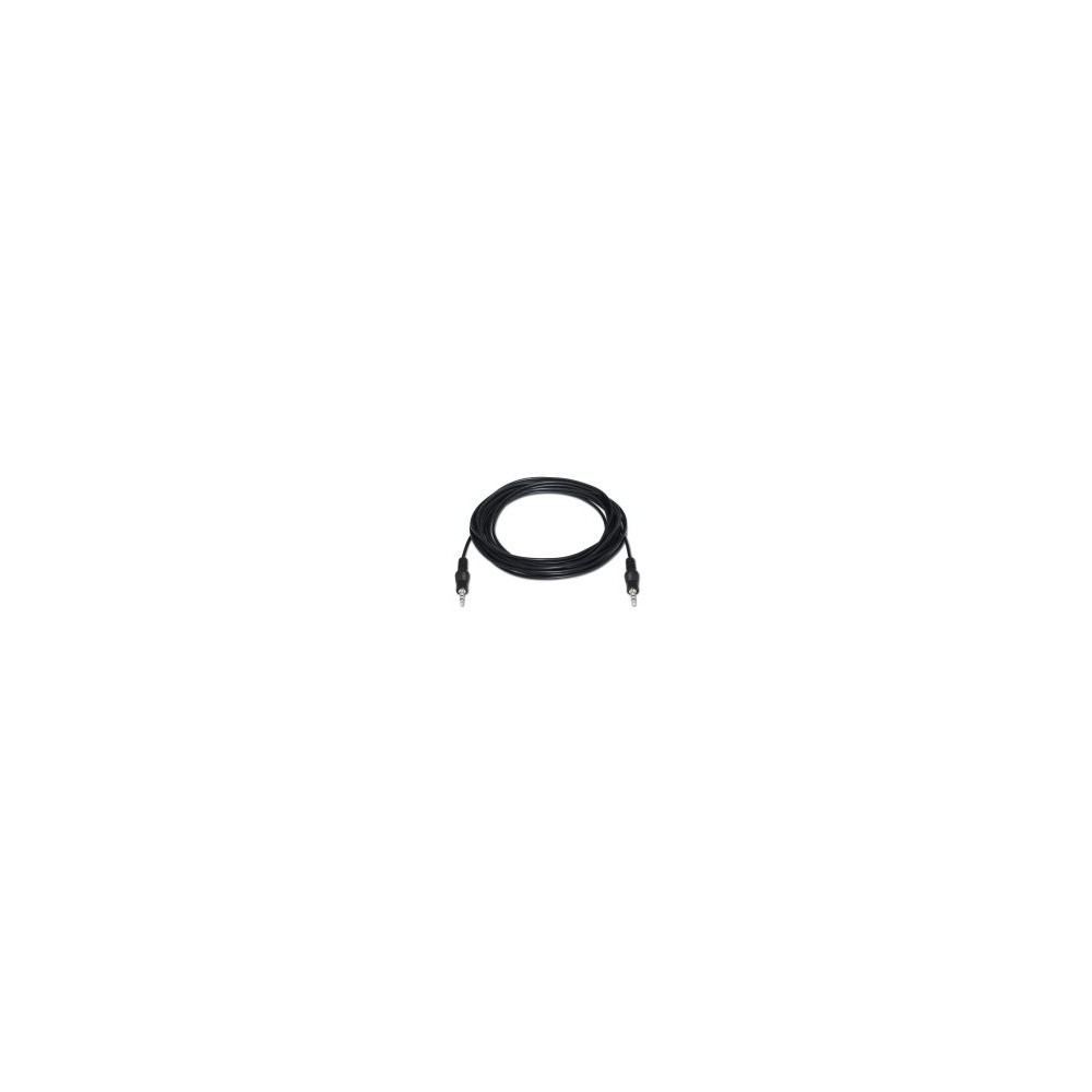 Nanocable Audio 3.5mm/m A 3.5mm/m 5m Negro (10.24.0105)