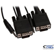 Nanocable Vga/m A Vga/m 10m Negro (10.15.0110)