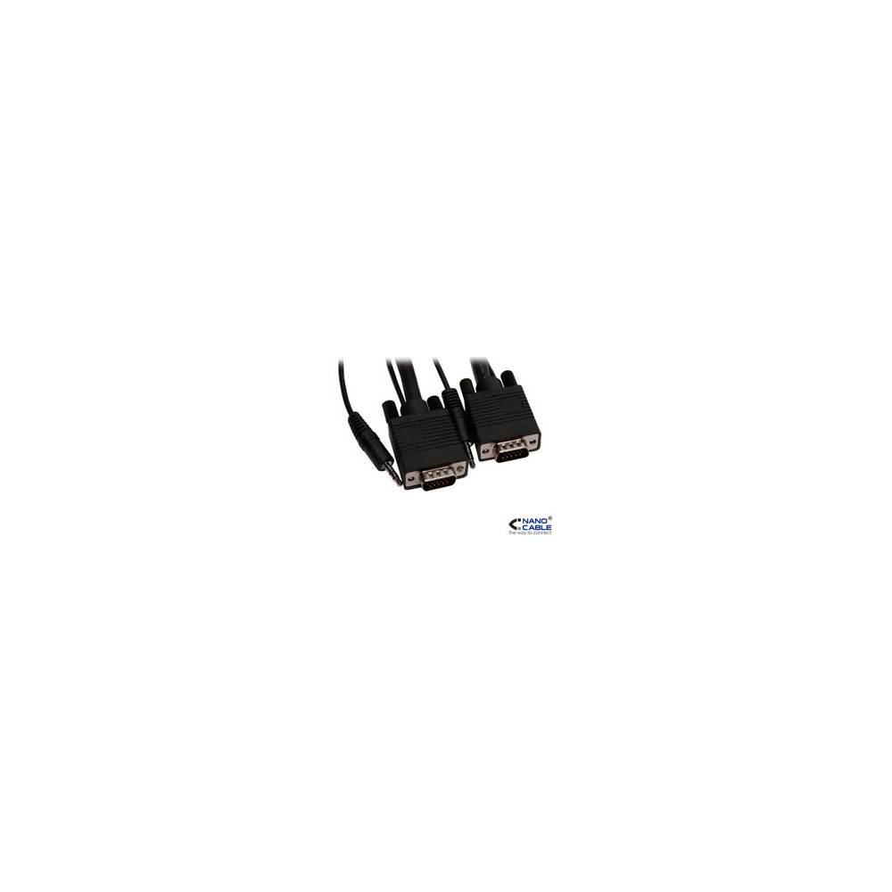 Nanocable Vga/m A Vga/m 10m Negro (10.15.0110)
