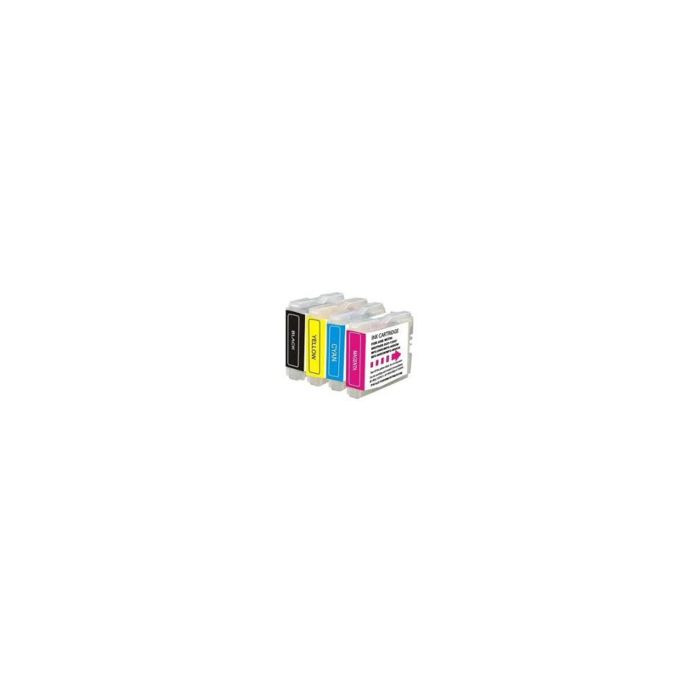 Tinta Brother Pack Negro/tricolor (lc121valbp)