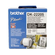 Cinta De Papel Continua Brother 62mm 30.48m (dk-22205)