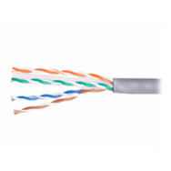 Cable Equip Cat.6a U/utp Awg23 305m Gris (eq401496)