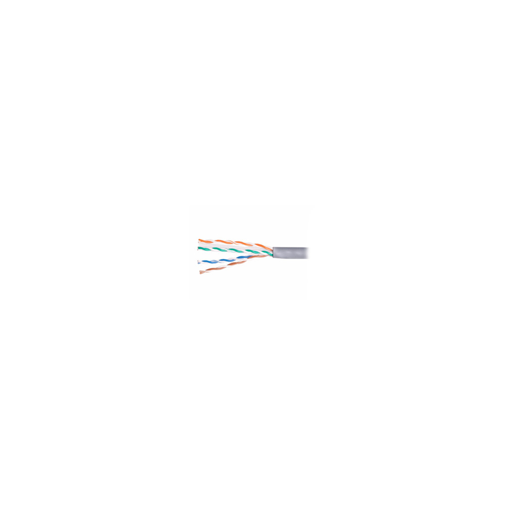 Cable Equip Cat.6a U/utp Awg23 305m Gris (eq401496)