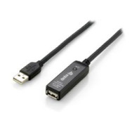 Cable Equip Usb-a/m A Usb-a/h 10m Negro (eq133310)