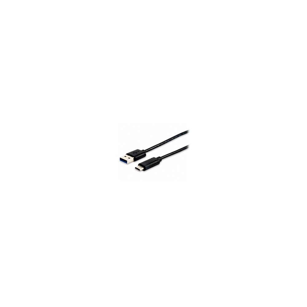 Cable Equip Usb-a/m A Usb-c/m 1m Negro (eq12834107)
