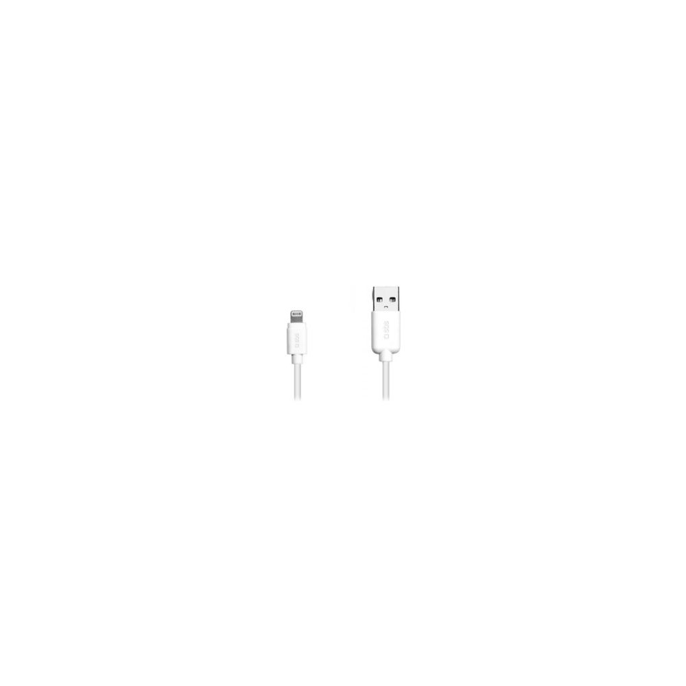 Cable Sbs Usb - Lightning 1m Blanco (tecableusbip5l)