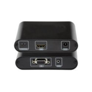 Conversor Nanocable Vga A Hdmi/3.5mm 1m (10.16.2101-bk)