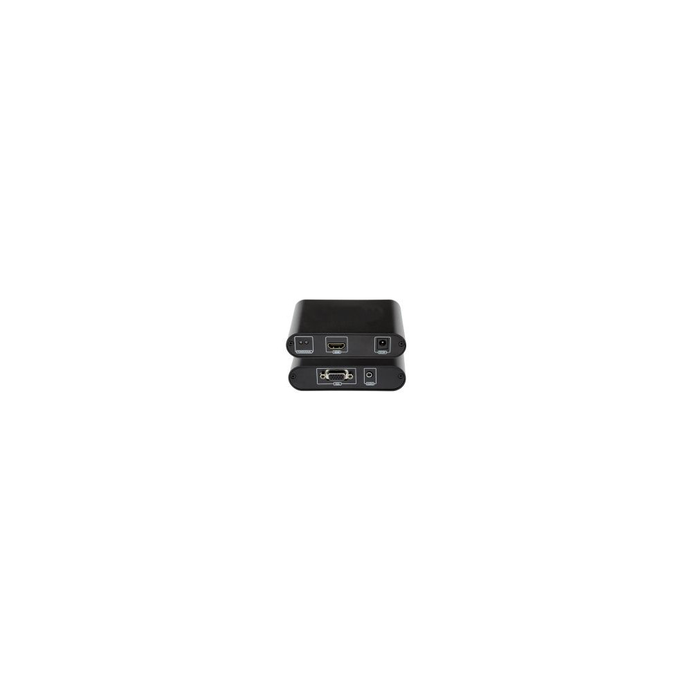Conversor Nanocable Vga A Hdmi/3.5mm 1m (10.16.2101-bk)