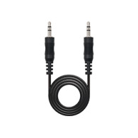 Nanocable Audio 3.5mm/m A 3.5mm/m 15m Negro(10.24.0115)