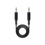 Nanocable Audio 3.5mm/m A 3.5mm/m 15m Negro(10.24.0115)