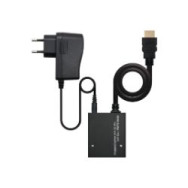 Nanocable Hdmi/m A 2xhdmi/h 25cm Negro (10.25.3502)