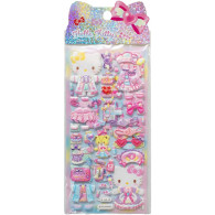 Pegatinas relieve Hello Kitty surtido