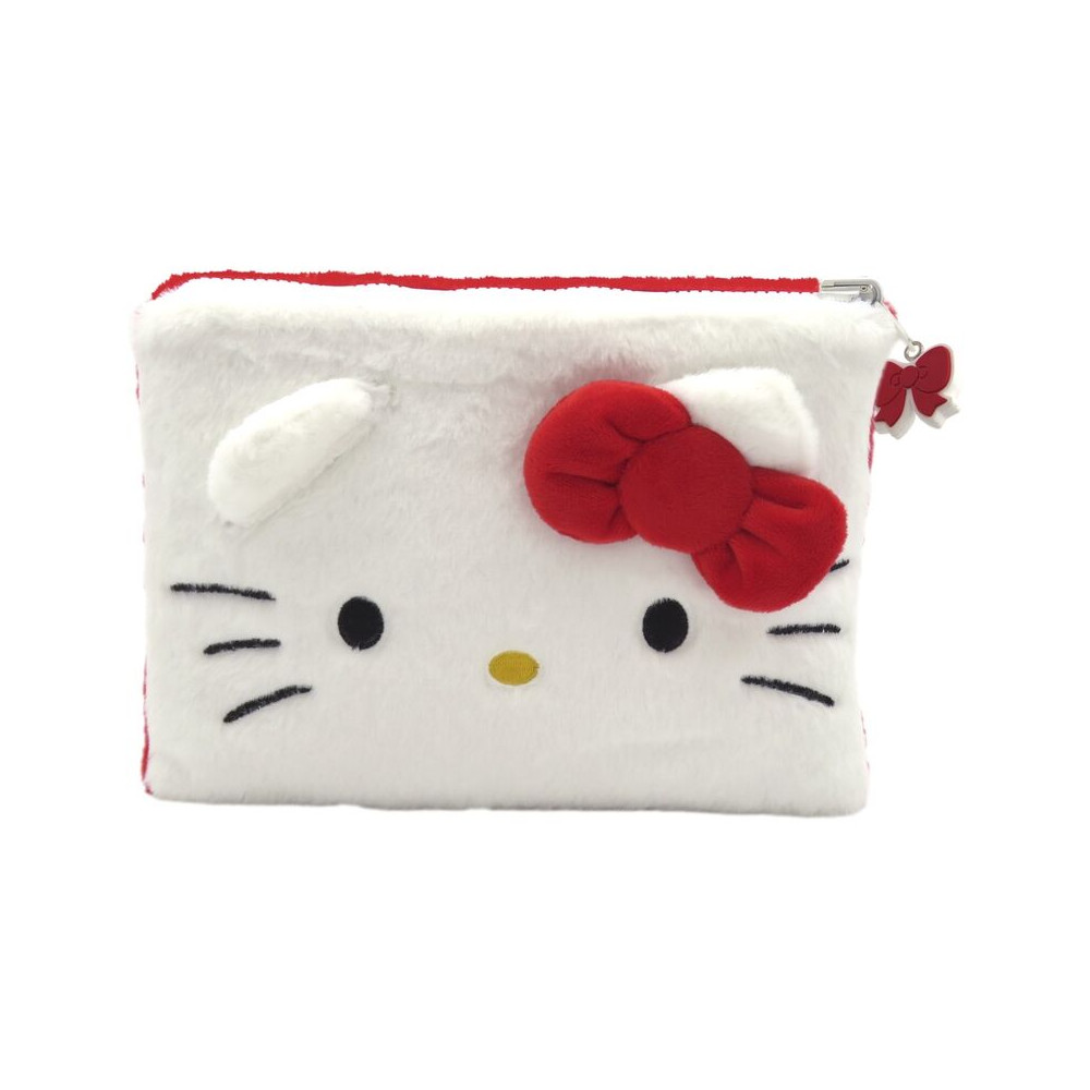 Neceser peluche reversible Kuromi Hello Kitty
