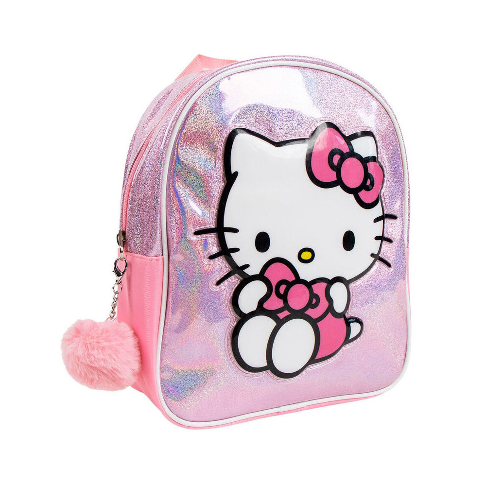 Mochila fantasia Hello Kitty 23cm
