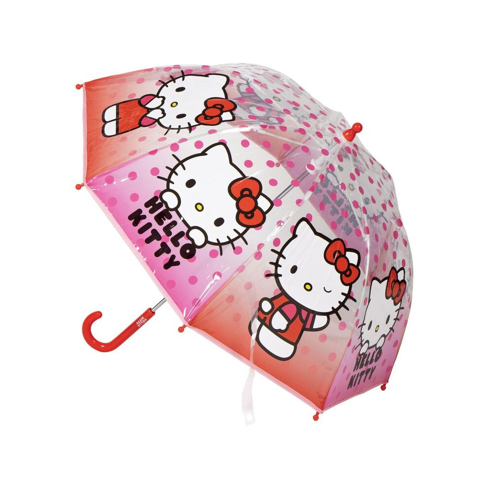 Paraguas manual burbuja Hello Kitty