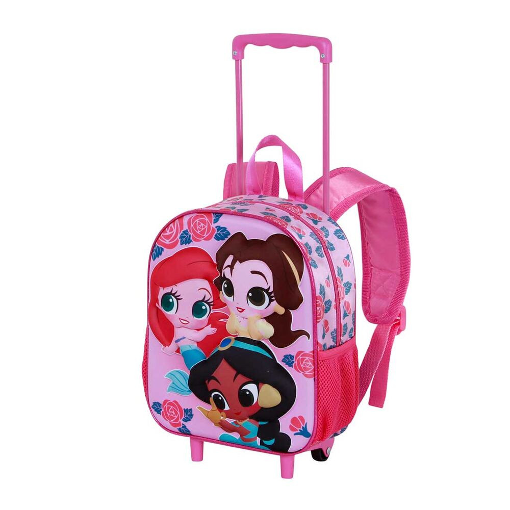 Trolley 3D Flowers Princesas Disney 34cm