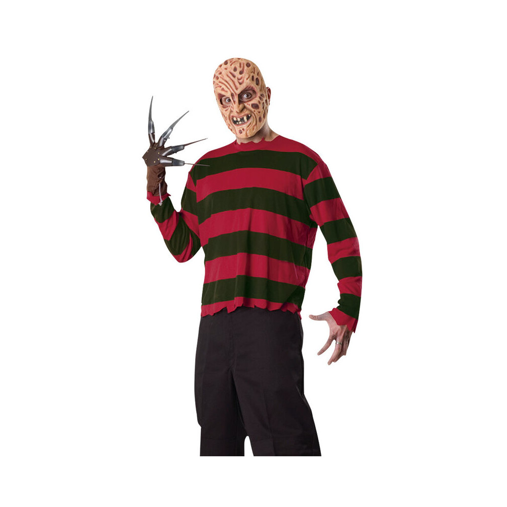 Kit disfraz Freddy Krueger Pesadilla en Elm Street adulto