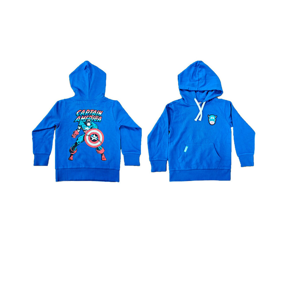 Sudadera capucha Capitan America Marvel