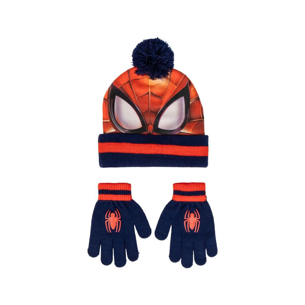 Set gorro y guantes Spiderman Marvel