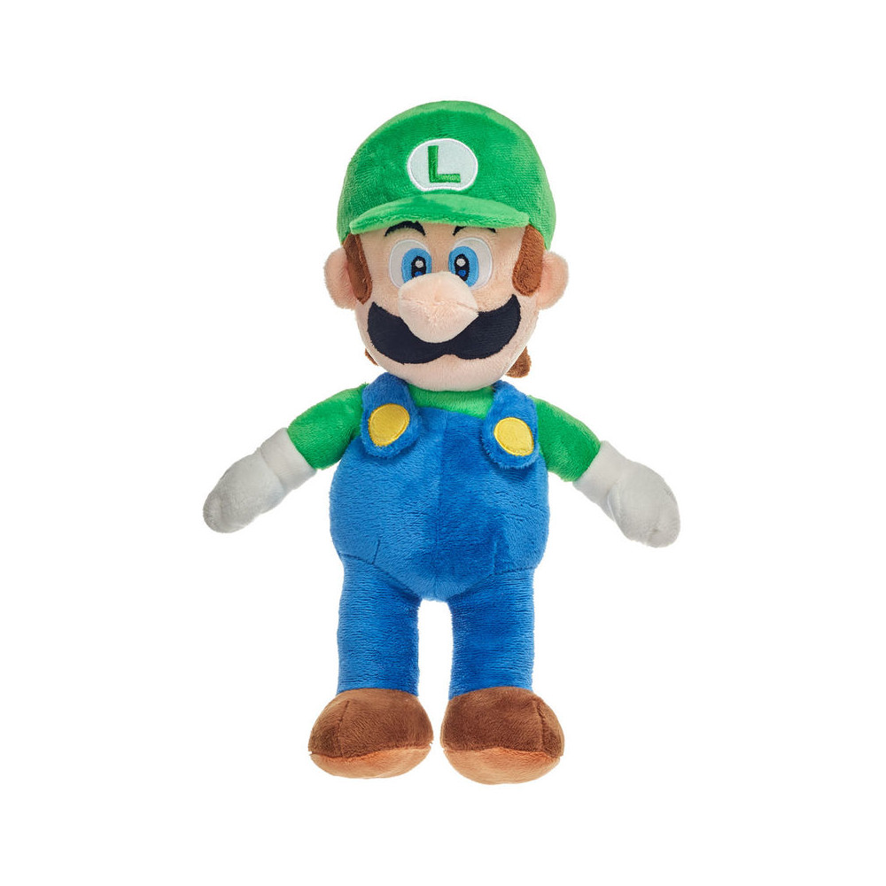 Peluche Luigi Mario Bros soft 38cm