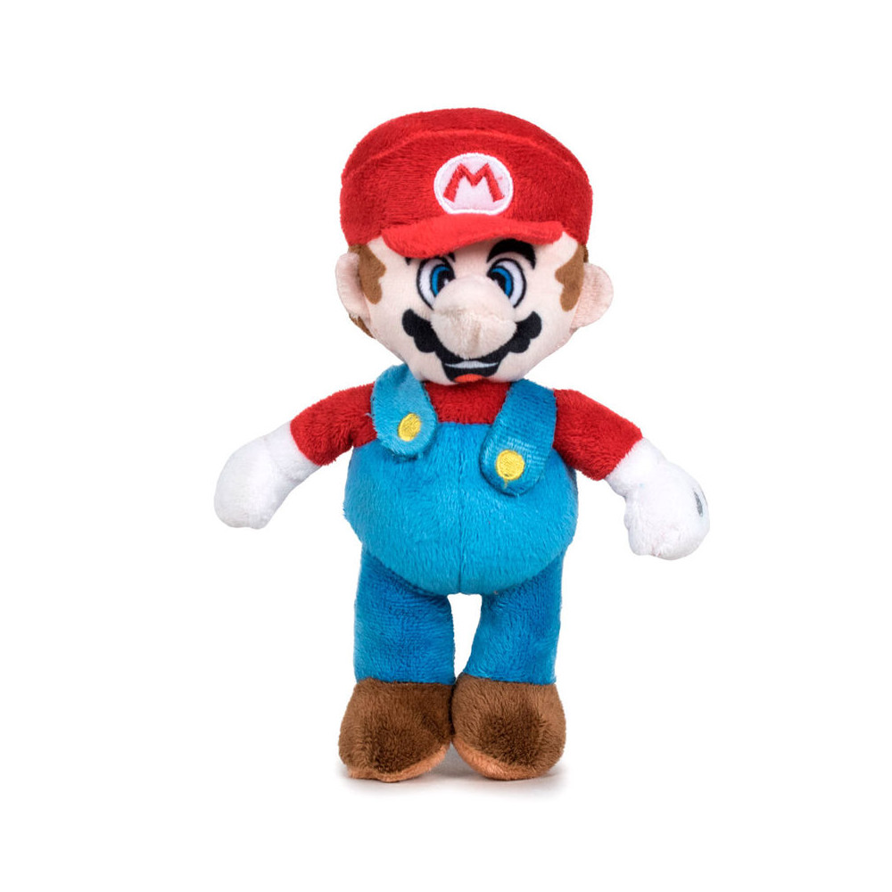 Peluche Mario Super Mario Bros Nintendo soft 18cm