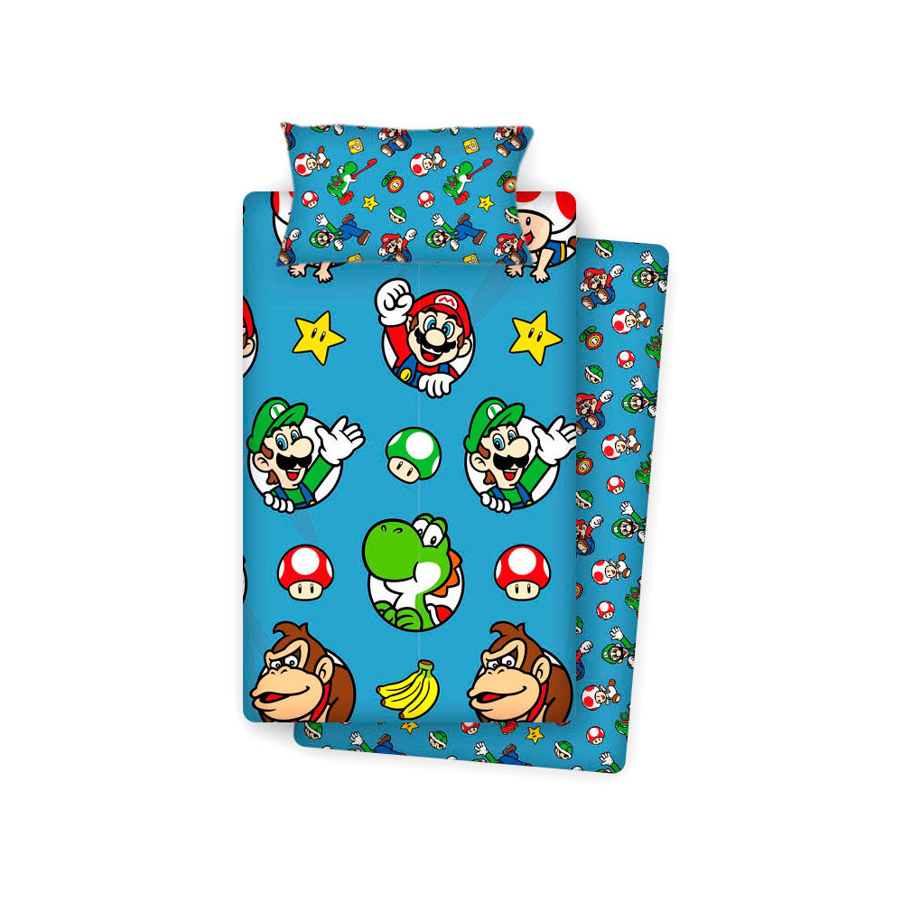 Juego sabanas Super Mario Bros 90cm