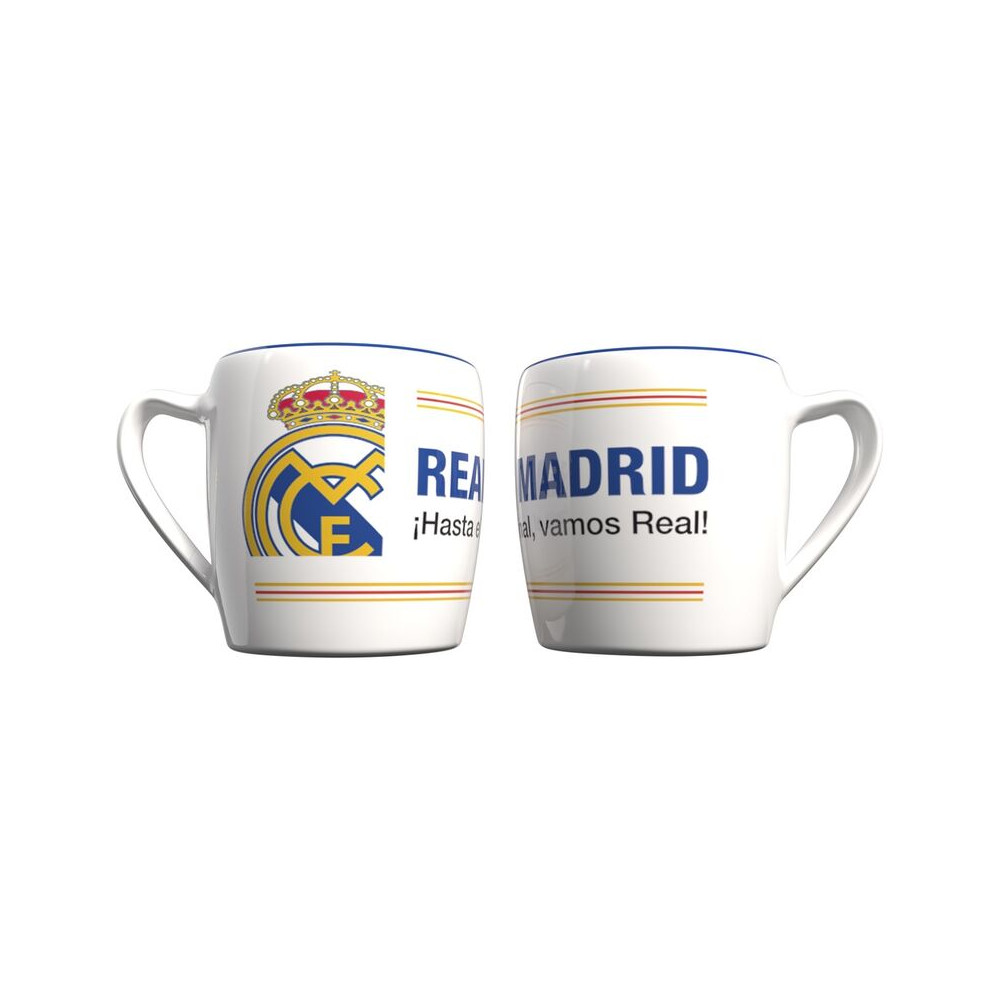 Taza bicolor Real Madrid 380ml