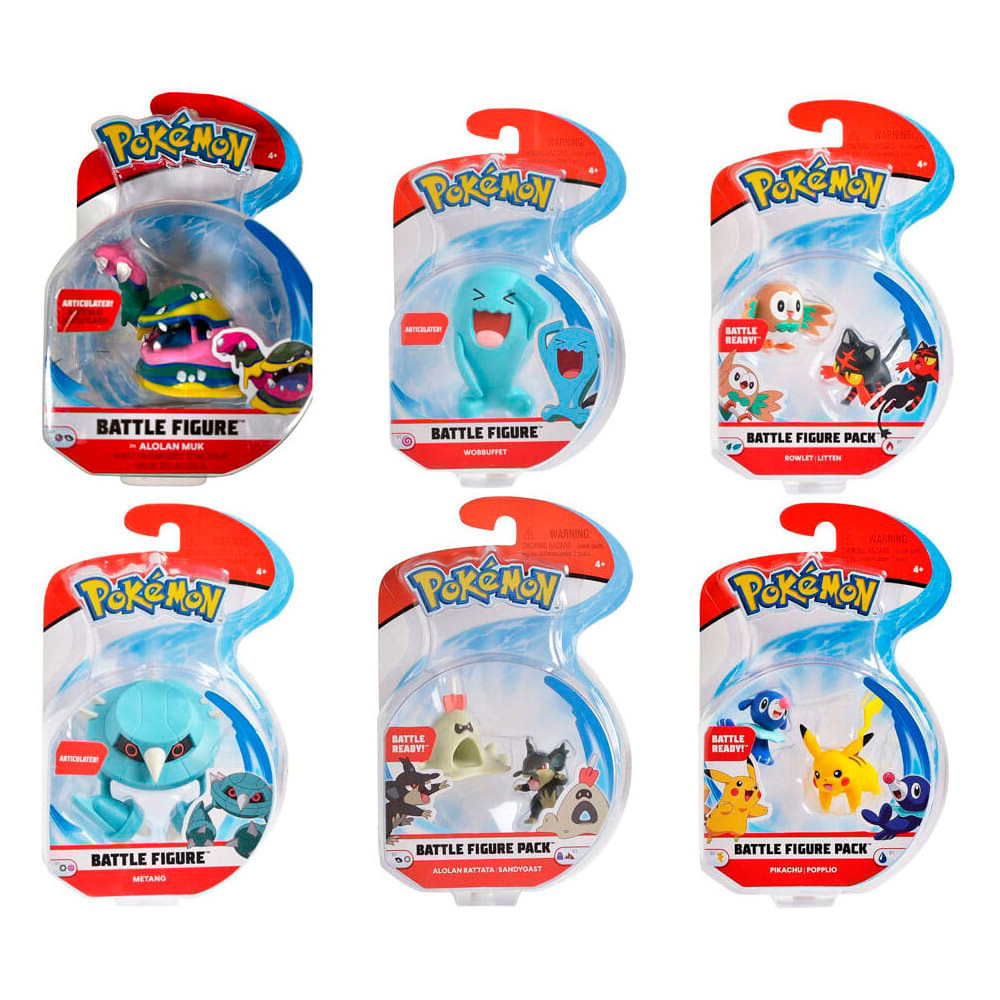 Figura Battle Pokemon 5cm surtido