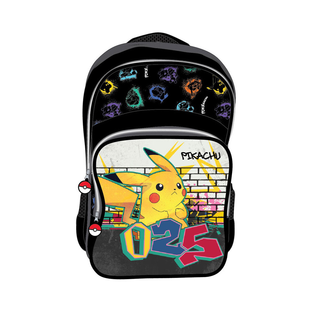 Mochila Pikachu Pokemon 42cm adaptable