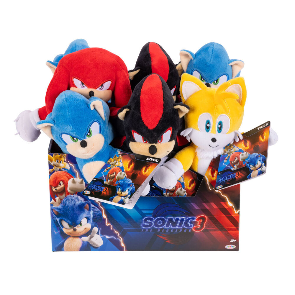 Peluche La Pelicula Sonic 3 23cm surtido