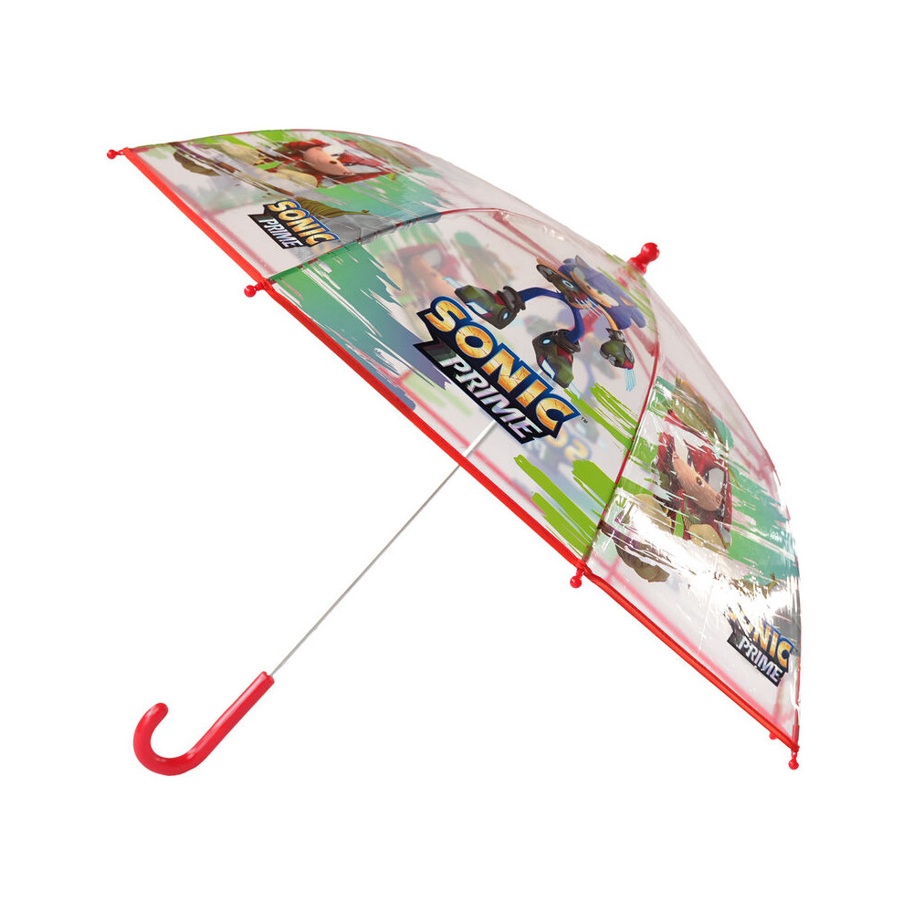 Paraguas manual transparente Sonic the Hedgehog 48cm