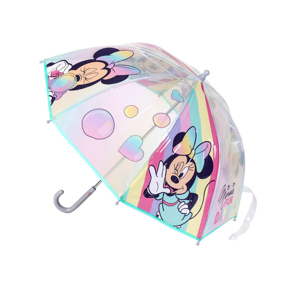Paraguas manual burbuja Minnie Disney 45cm