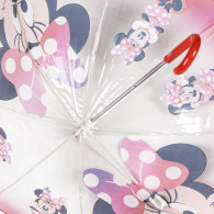 Paraguas manual burbuja Minnie Disney