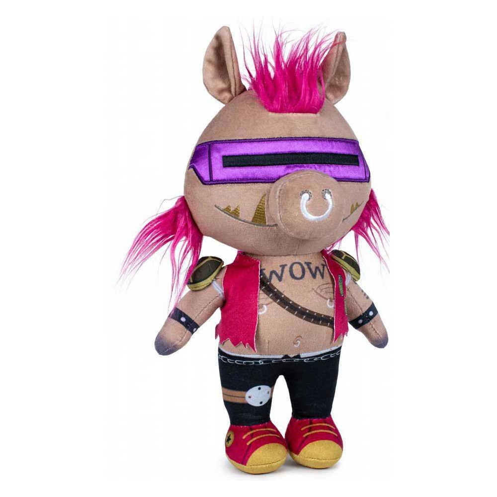 Peluche Bebop Mutant Mayhem Tortugas Ninja 28cm
