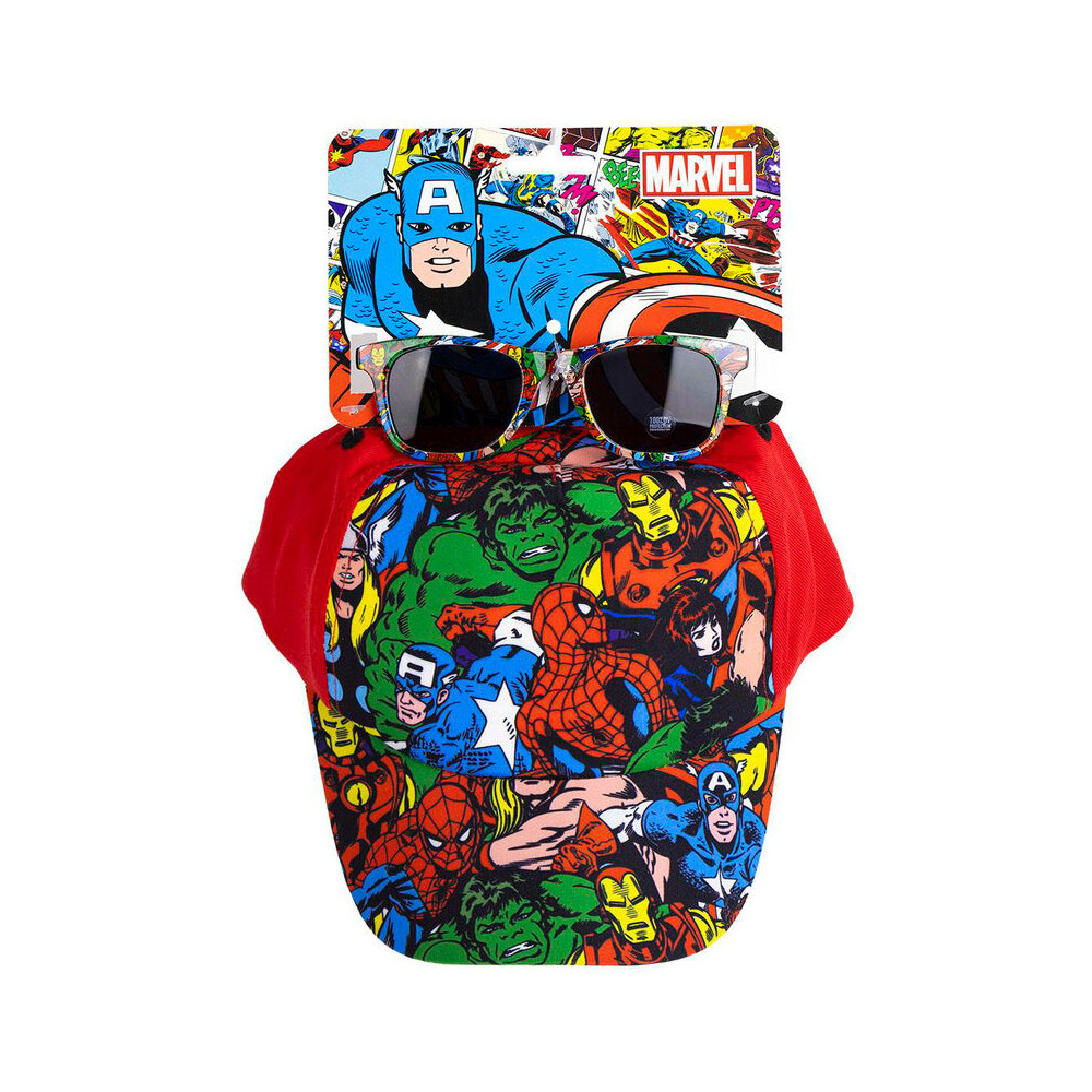 Set gorra + gafas sol Vengadores Avengers Marvel