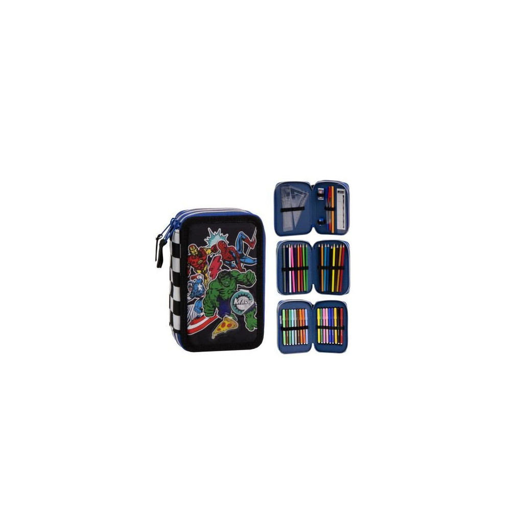 Plumier Los Vengadores Avengers Marvel triple
