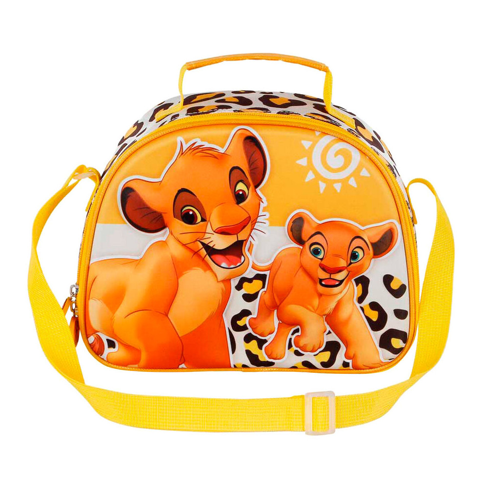 Bolsa portameriendas 3D Africa El Rey Leon Disney