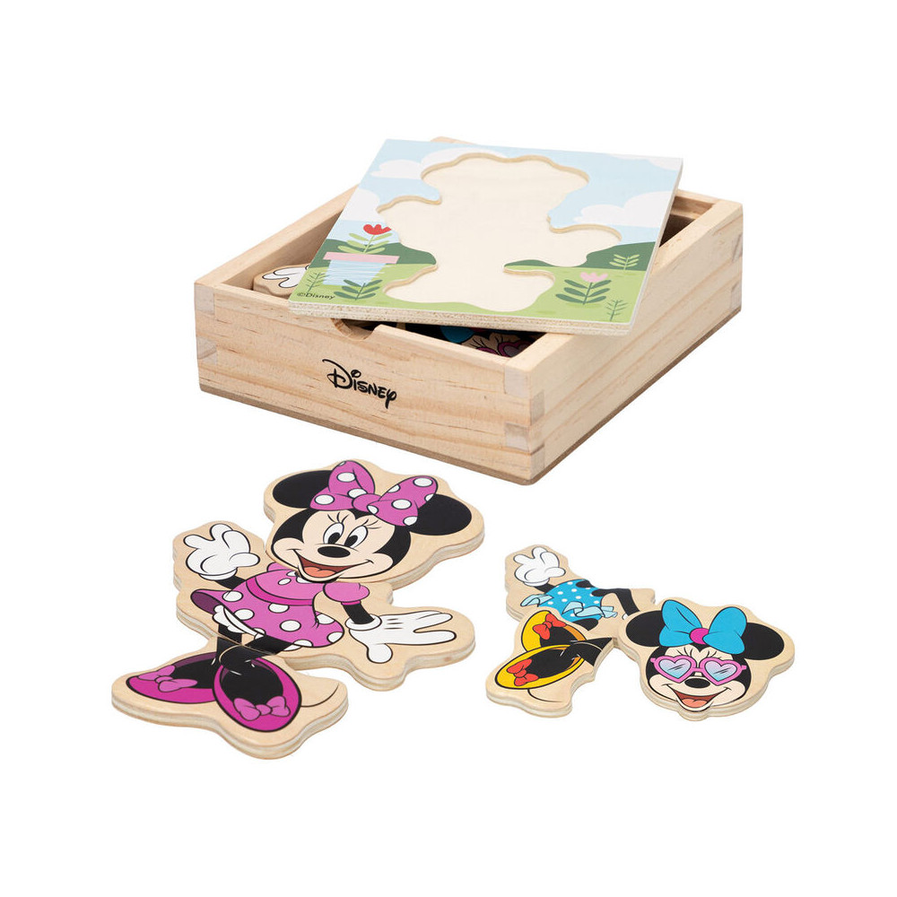 Puzzle madera Minnie Disney 19pzs
