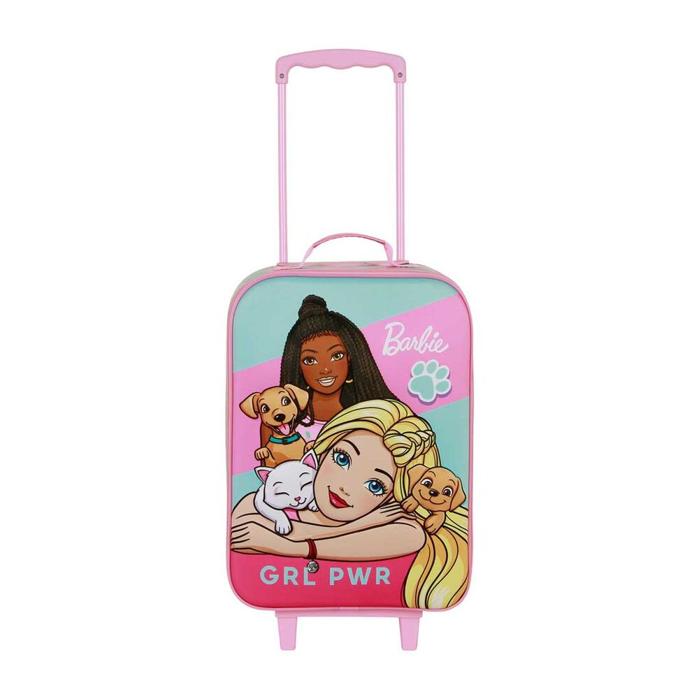 Maleta trolley 3D Pets Barbie 52cm